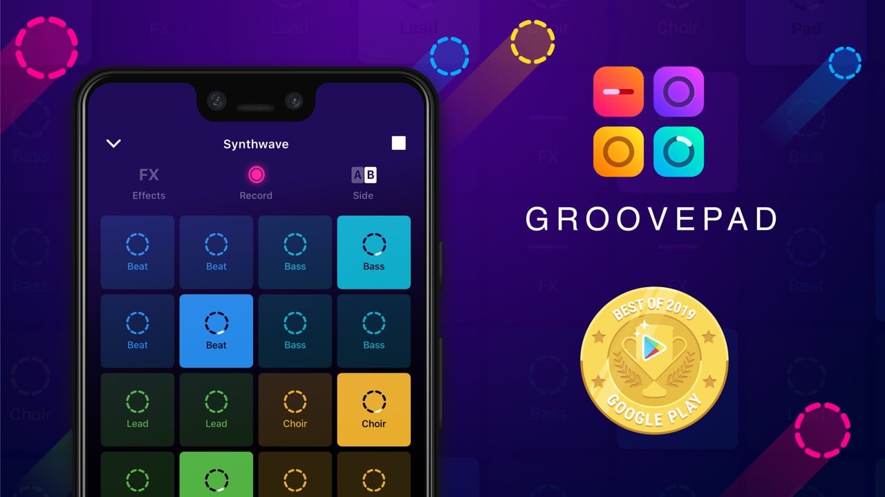 Groovepad by Easybrain was chosen as the Best of 2019 Groovepad by Easybrain was chosen as the Best of 2019