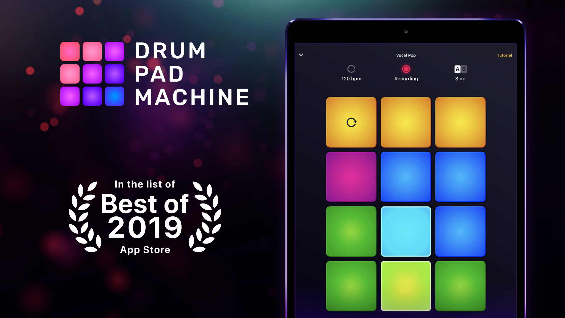 Drum Pad Machine by Easybrain is featured in Best of 2019