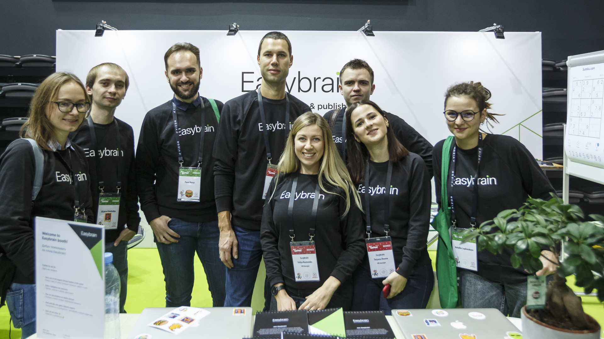 Easybrain team at DevGAMM Minsk 2018 Easybrain team at DevGAMM Minsk 2018