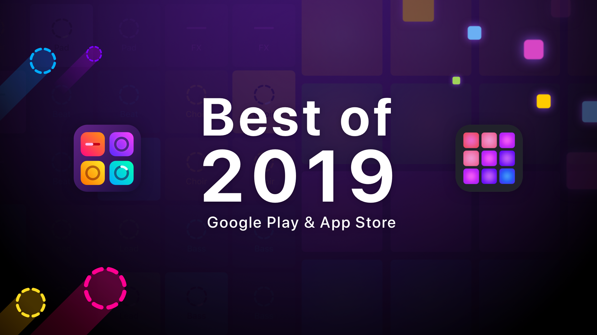Easybrain’s music apps are featured in Best of 2019 on Google Play and the App Store